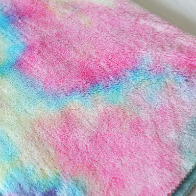 Faux Fluffy Fur Fabric Antistatic Faux Fluffy Fur Fabric 288F با مقاومت سایشی بالا