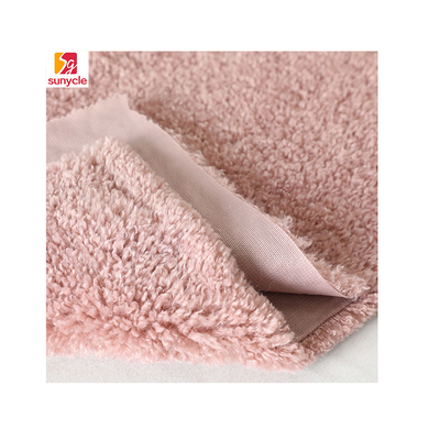 خرس عروسکی فرفری شرپا پارچه پشمی 390 گرمی 188F 58 اینچ 60 اینچ