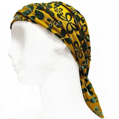 طرح گل پارچه مخملی کره ای 140 گرمی برای روسری زنانه