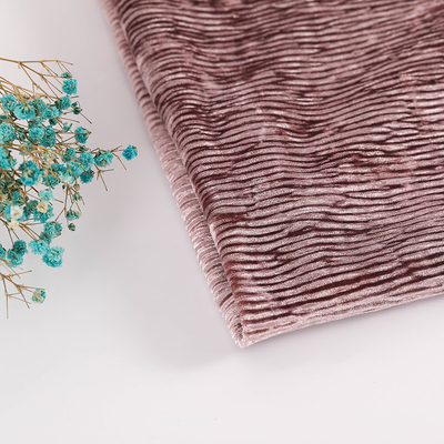 پارچه مخمل کره ای چین دار جامد 260 گرمی