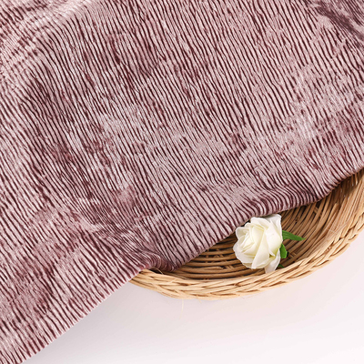پارچه مخمل کره ای چین دار جامد 260 گرمی