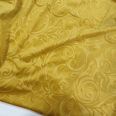 مبل سه بعدی نقش برجسته پارچه مخملی هلند 320 گرمی 150D