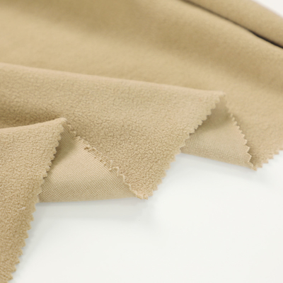 Soft Polar 250gsm Micro Fleece Fabric 288F برای آستر کیف